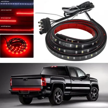 

LED Strip Tailgate Light 4PIN 2 Color Bar Reverse Brake Signal Light for Truck F-Best