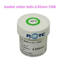 1 Bottles PMTC 250K 0.65mm BGA Leaded solder Ball bga rework reballing soldering ball For PCB Chips Motherboard Repair 1 Bottles PMTC 250K 0.65mm BGA Leaded solder Ball bga rework reballing soldering ball For PCB Chips Motherboard Repair