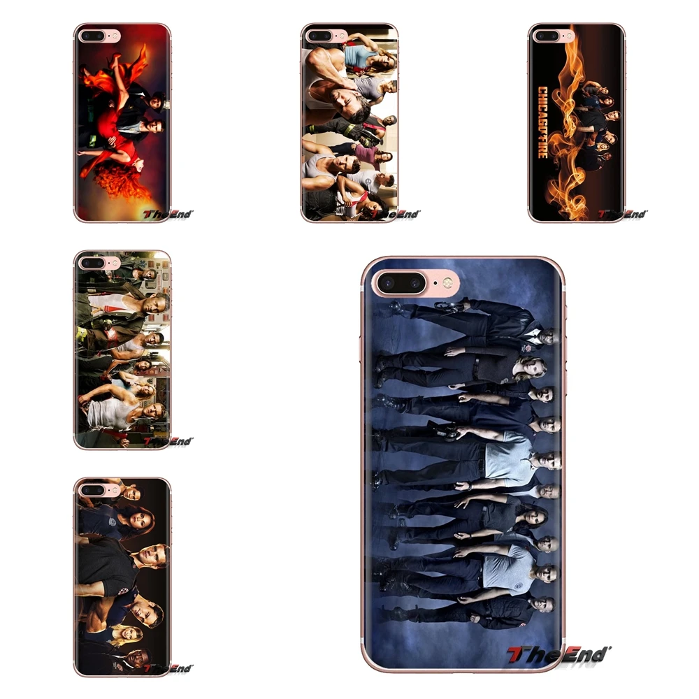 

Silicone Phone Bag Case For iPod Touch Apple iPhone 4 4S 5 5S SE 5C 6 6S 7 8 X XR XS Plus MAX Chicago Fire TV Series 2012 Poster
