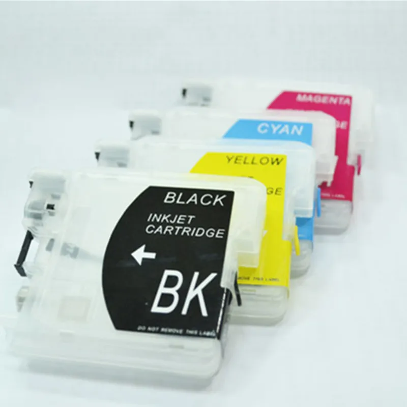 4 шт. картриджи для принтера Brother DCP 185C 195C 9805C J315 J515 J125|ink cartridge for lexmark|ink cartridges hp photosmart