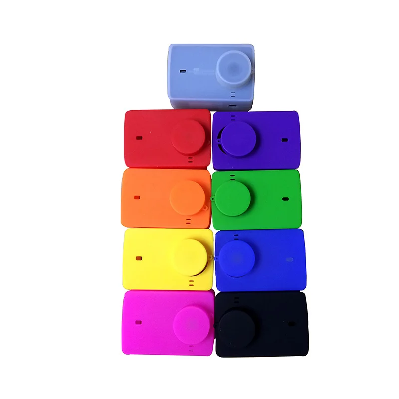 

Tekcam for Xiaomi yi 4K+ PLUS Accessories Protective Silicone Case with Lens Cap for Yi Xiaomi yi 4K/YI 4K PLUS Action Camera