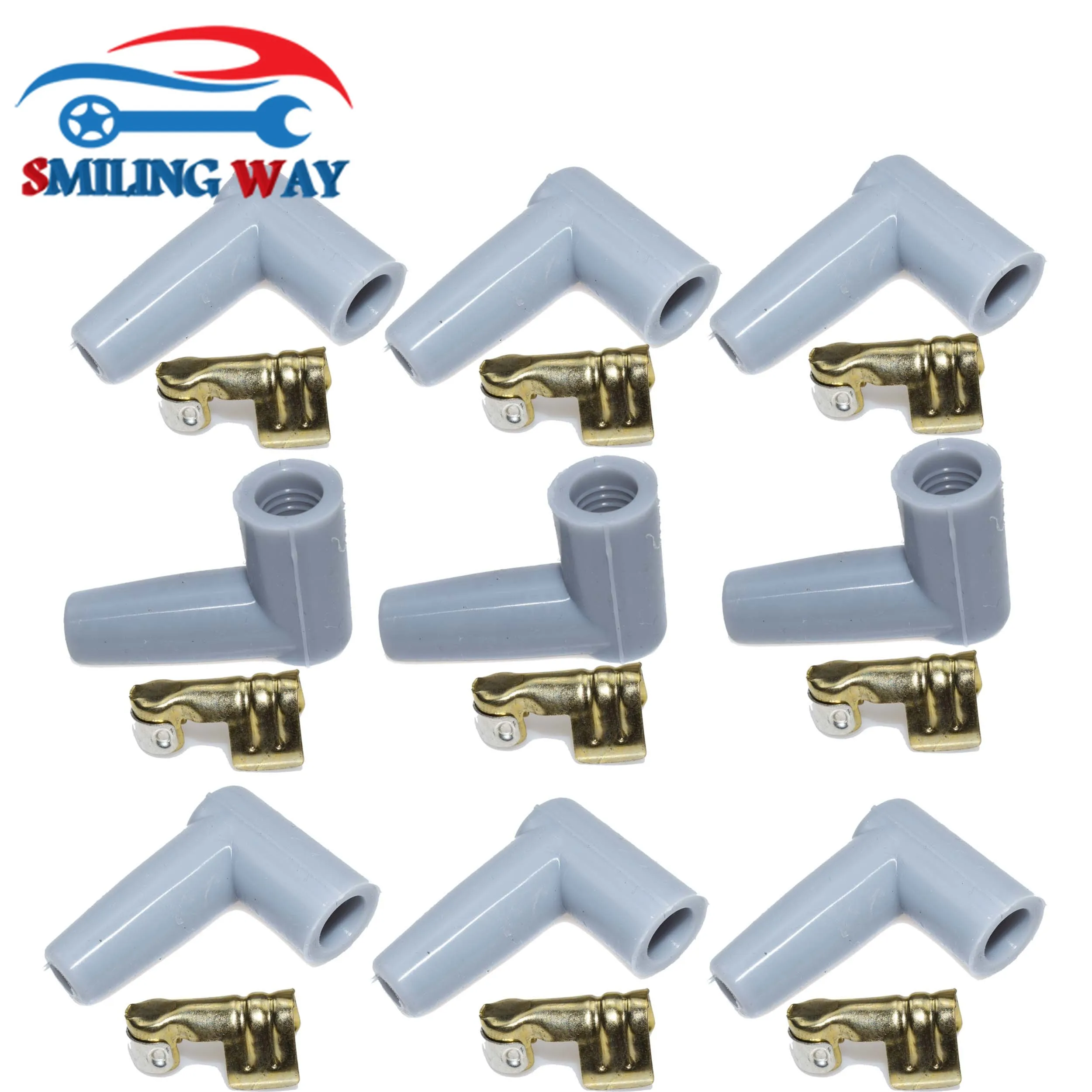 HEI Spark Plug Ignition Distributor Wire Boot and Terminal Ends