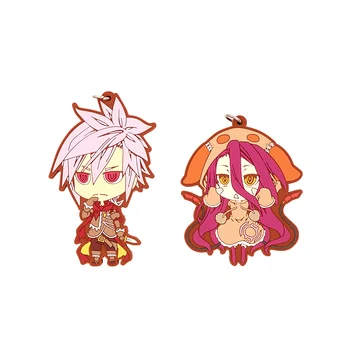 

No Game No Life Zero Anime Riku Dora Shuvi Uc207Pr4f57t9 Rubber Keychain