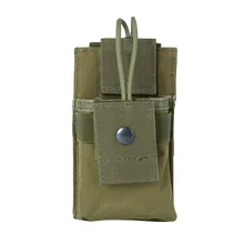 Тактический чехол для рации кобура Walkie Talkie кобура Регулируемый Молл Чехол Открытый Топ Журнал Mag тактический Чехол