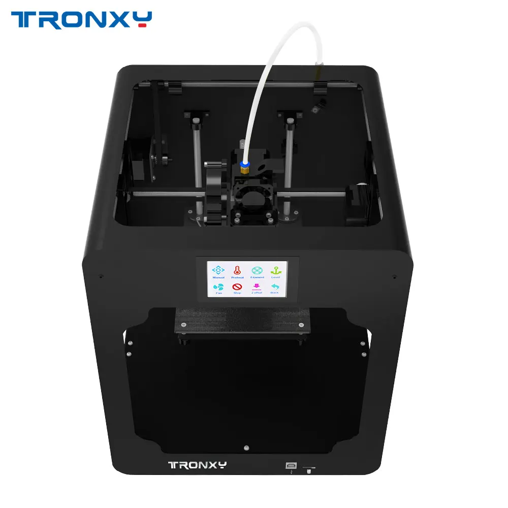 Tronxy C2 настольный 3d принтер алюминиевый PLA нити экструдер FDM Flex 3D печатная машина