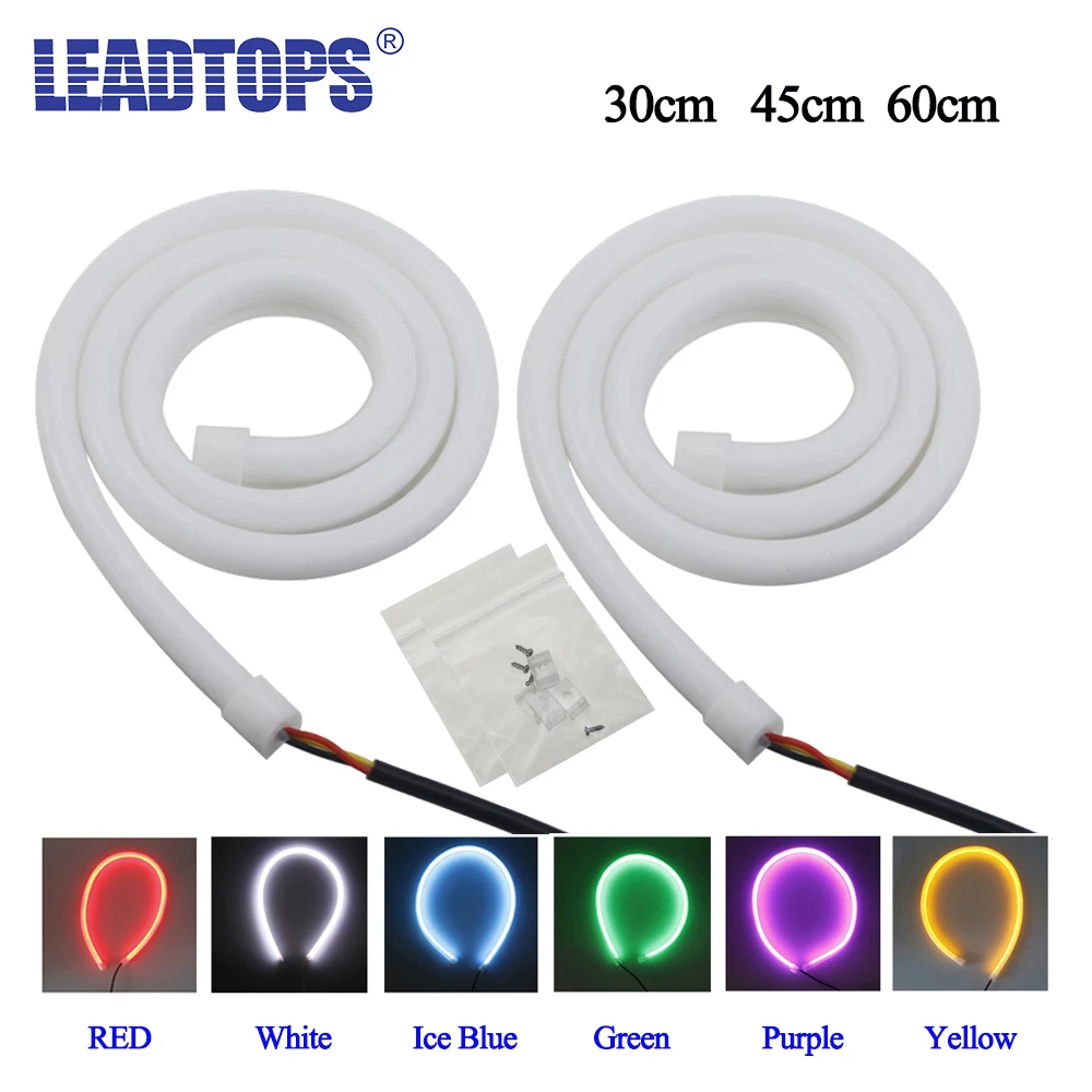 

Светодиодные дневные ходовые огни LEADTOPS, 2 шт./лот, 30 см