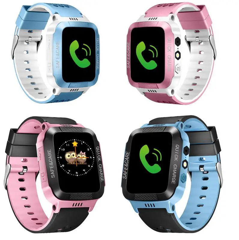 New Kids Smartwatches Children Smart Watch GPS Tracker Monitor Voice Monitoring Phone For Kids Safety