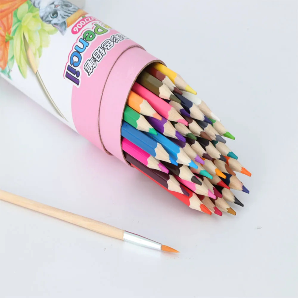 Kopen Goedkoop 48 Kleuren Veilig Niet Giftig Lood Water Oplosbare Kleurpotlood Aquarel Potlood Set Met Pen Gordijn Voor Schrijven Tekening Art Supplies Online Gbtbkoop