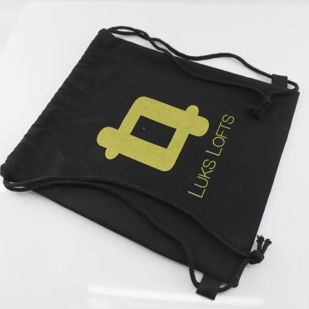 US $218.00 100PCSlot Gym Sack String Backpacks Bag Cotton Drawstring Bags Custom Logo