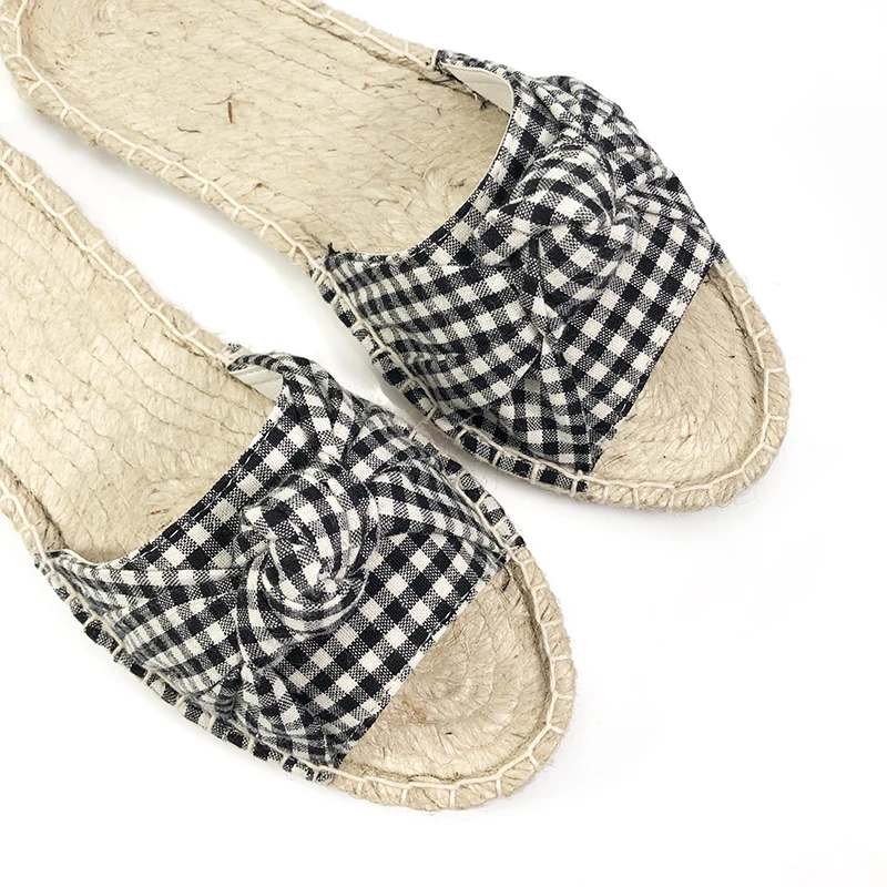 Женские летние espadrilles slide пляжные шлепанцы 2019|Тапочки| |