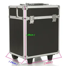 KUNDUI High Quality large suitcase UNEQUAL Travel Trolley Case Cosmetic Case Makeup Hair and Beauty munsu Toolbox Luggage Bags