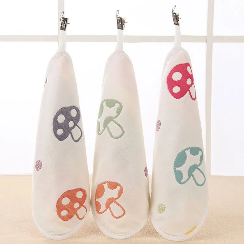 

Cute Baby Face Washed Towel Cotton 6 Layers Gauze 25*25cm Square Newborn Infant Printed Cartoon Handkerchief Bathing Wipe Cloth