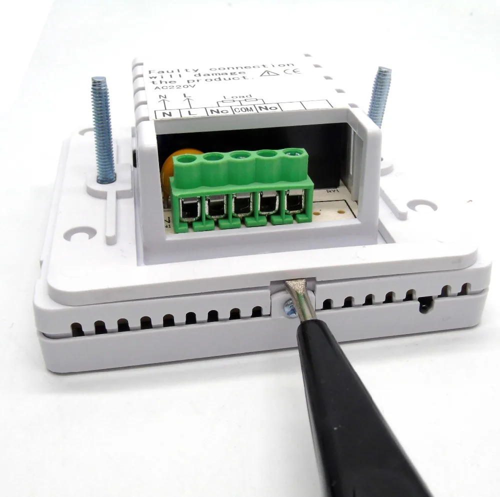 Digital LCD Display gas boiler Thermostat for AC230 50/60Hz(HS-B703)