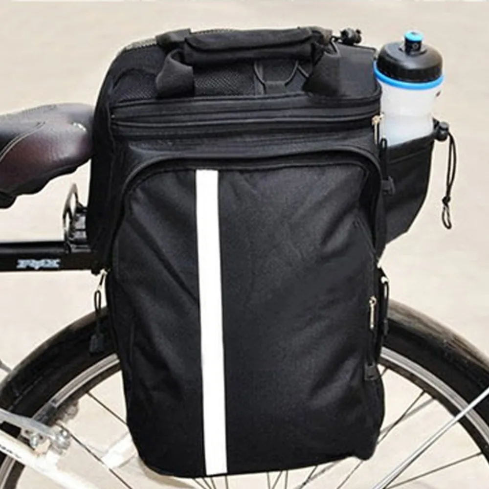 

Cycling Bicycle Bike Pannier Rear Seat Bag Rack Trunk Handle Handbag Storage wholesale