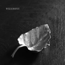 WIZAMONY 1 шт. Китайский Чайный фильтр ручной работы чистый оловянный чайный набор сито в форме листа кунг-фу Чайные Аксессуары чайный набор