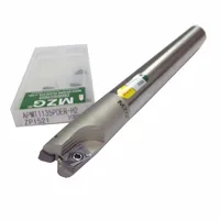 shank כתף MZG BAP300RC10-10-100-1T קרביד הכנס מוצמדים כרסום חיתוך כתף זווית ישרה Precision כרסום קאטר End Mill Shank (2)