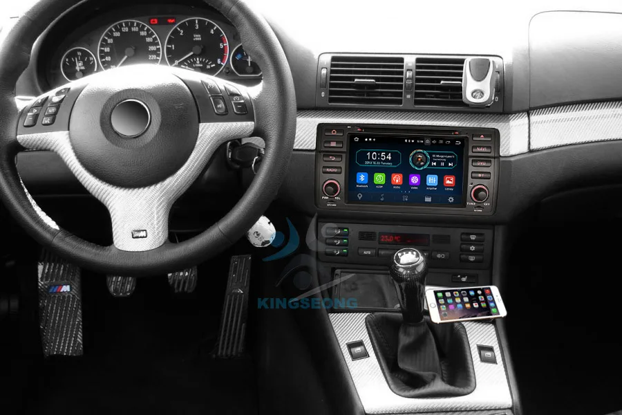 Best Quad Core Android 8.1 Autoradio DAB+ WiFi 4G GPS DVD Bluetooth OBD2 Car Multimedia Player for BMW M3 E46 3er 325 Rover 75 MG ZT 2