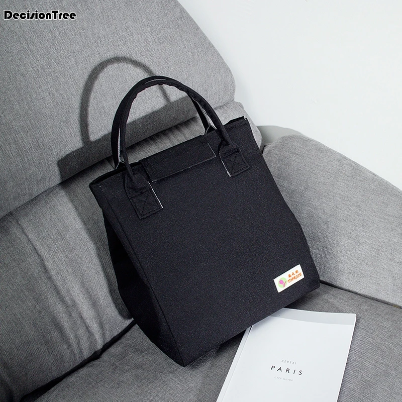 

2019 New Insulation Lunch Bag Thermal Insulated Transparent Fruit Juice Fresh Cooler Tote Women Kids Men Cooler Lunch Box Bag 34