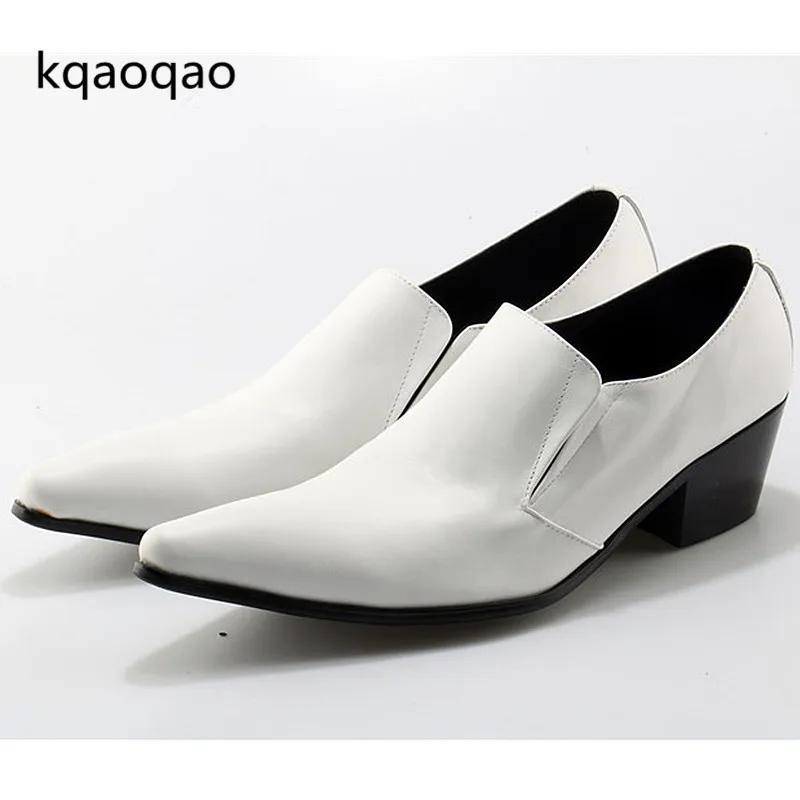 mens white slip on dress shoes