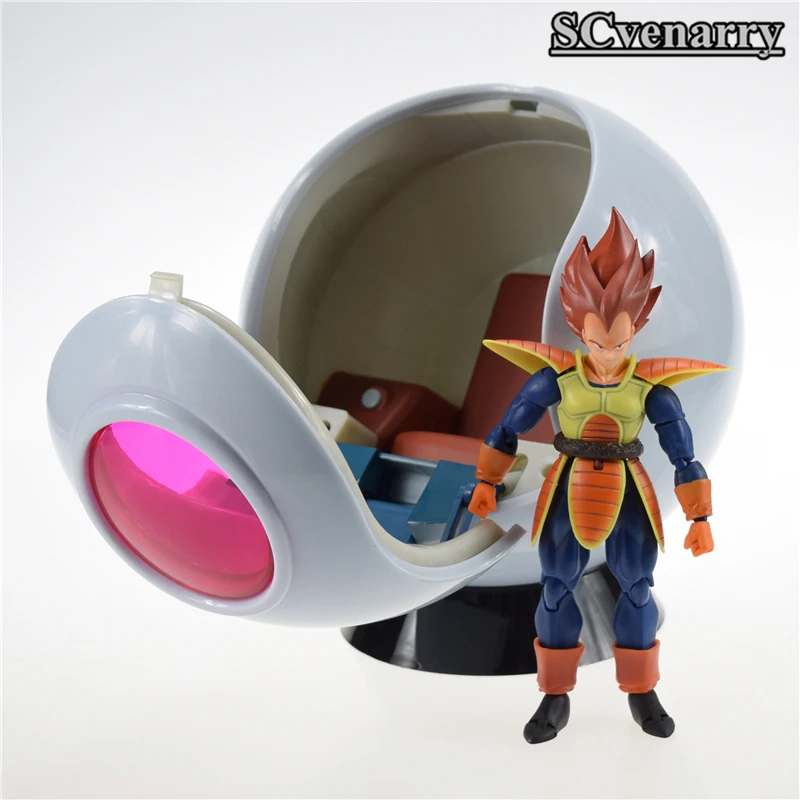 Dragon ball Аниме Саян пространство Pod с Вегета ПВХ фигурку игрушки Brinquedos 16 см|Игровые
