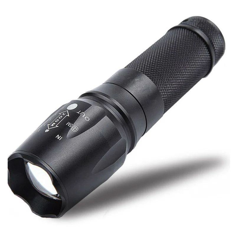 

High Quality Portable 5 Modes Led Flashlight 3800 Lumens XML L2 Zoomable Tactical Flashlights 18650 AAA Battery Led Torch