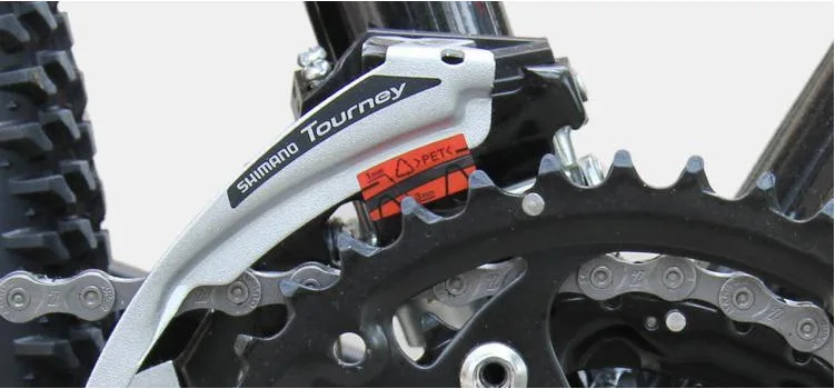 Shimano Tourney FD-TX50 abrazadera de bicicleta de montaña-en cambio frontal 31,8mm/34,9mm Compatible con 6/7 velocidades de transmisión