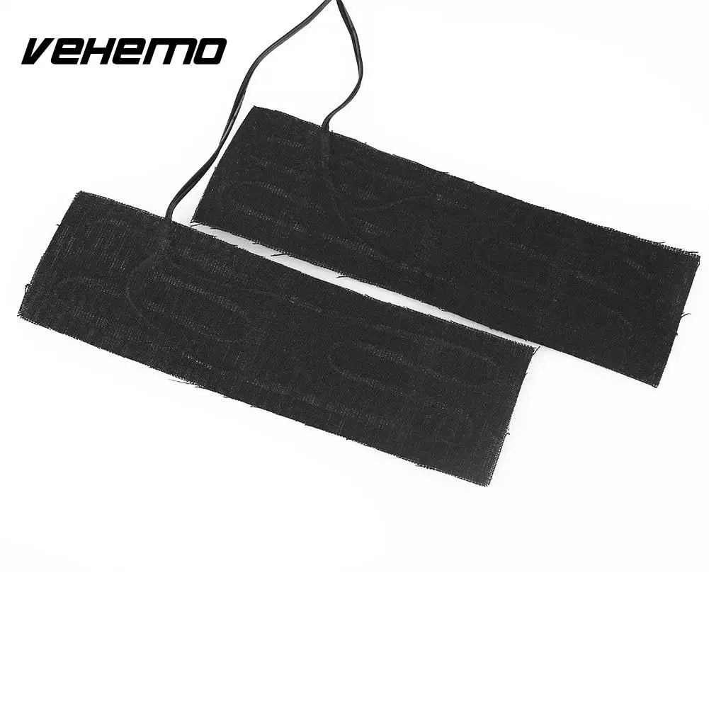 Vehemo USB 2 шт./компл. Электрогрелка грелка средства ухода за кожей стоп теплее Обивка сиденья автомобиля универсальная подушка на сидение с подогревом