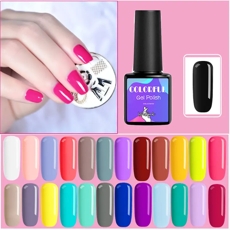 

New Arrival Primer Gel Varnish Soak Off Vernis Semi Permanent UV Gellak Gel Nail Polish Base Coat No Wipe Top Color Gel Polish