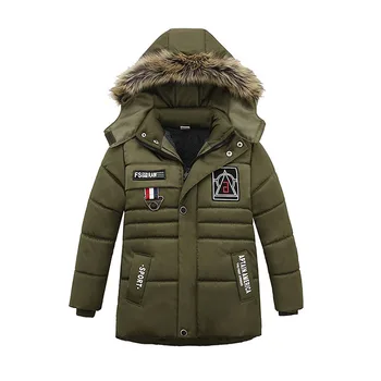 

2018 Autumn Winter Baby Boys Jacket For Boys Winter Coat Baby Kids Warm Hooded Outerwear Coat For Girls Jackets Children Clothes