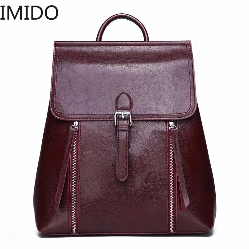 

2019 Luxury Backpacks Women Designer Women Leather Backpacks High Quality Vintage Bagpack Ladies School Bags for Girls Mochilas
