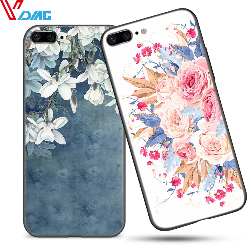 For iphone7/8/x/xs/6S/6/6plus mobile phone case male and female coloured relief full edge fashion anti falling cover protection |