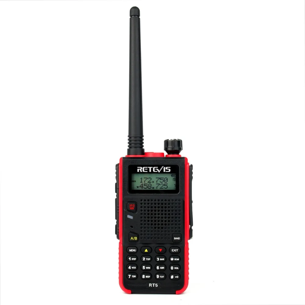 2 шт 7 Вт рация Retevis RT5 двухдиапазонный VHF+ UHF 136-174+ 400-520MHz Ham радио Hf трансивер Scan VOX A9108