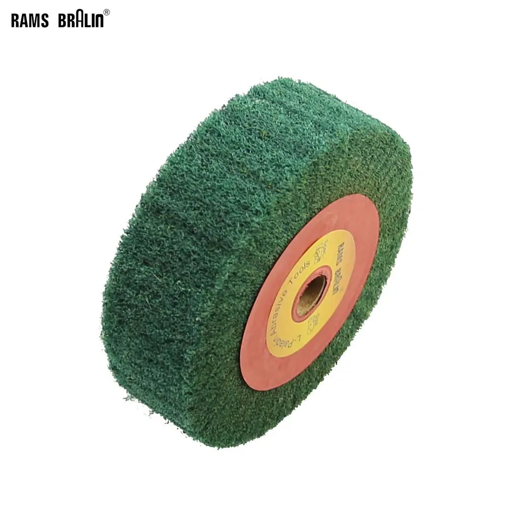 

1 piece 150*50*20mm Non-woven Grinding Wheel Flap Mop Wheel P180