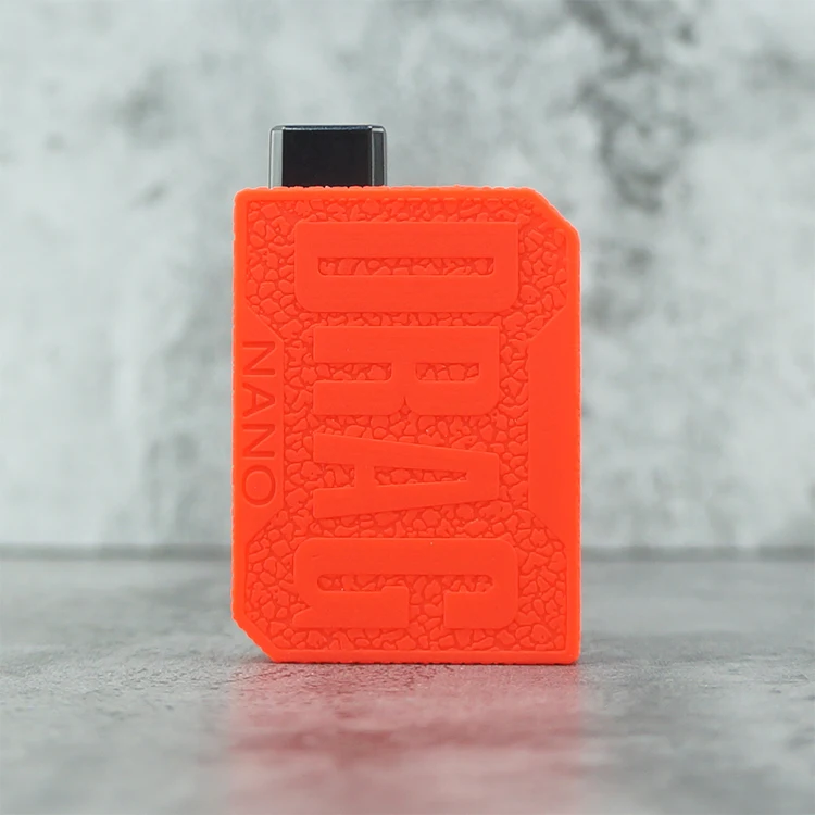 

50pcs 2019 RHS Hot products Silicone Protective Case Cover Sleeve for Voopoo Drag Nano 10 colors free shipping
