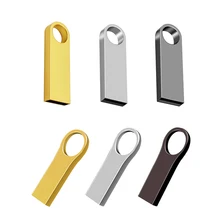 Металлические водонепроницаемые USB флеш-накопители из нержавеющей стали, 64 ГБ, флеш-накопитель, 32 ГБ, 16 ГБ, 8 ГБ, 4 Гб, золото/серебро, флеш-карта памяти, флешка