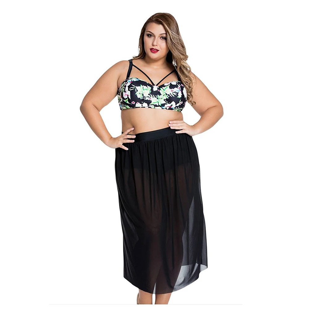Womens Plus Size Swimsuit Swimwear Bathing Suits High Waist Bikini Black plus-size-black-swimsuit : image Womens Plus Size Swimsuit Swimwear Bathing Suits High Waist Bikini Black plus-size-black-swimsuit