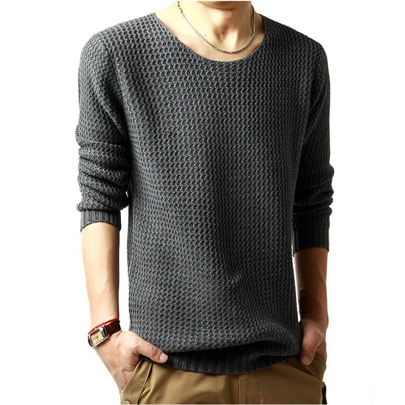 YDTOMM Brand Clothing Men 2017 Fashion Sweater Simple Solid Color O ...