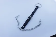 slave leather chastity belt restraints fetish chastity device for male restraints adult sex toy leather lock ring