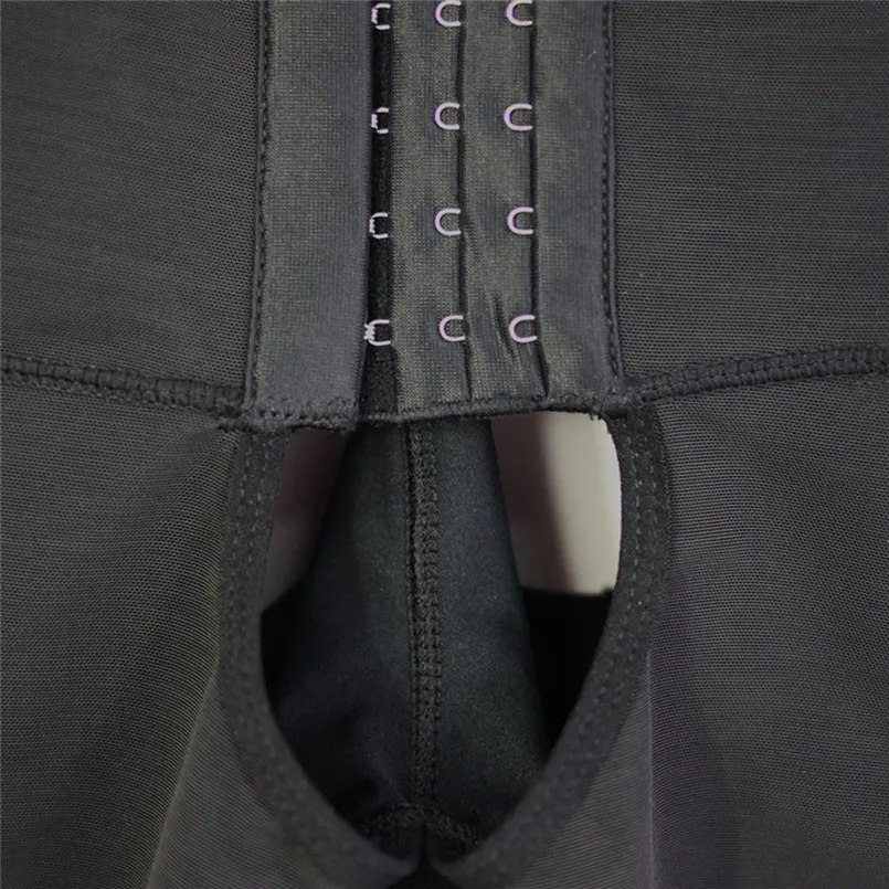 New Women Summer Autumn Seamless Firm Control Solid Shapewear Sexy backless Hip-lift Faja Open Bust Bodysuit Body Shapers #4Ma02 (3)