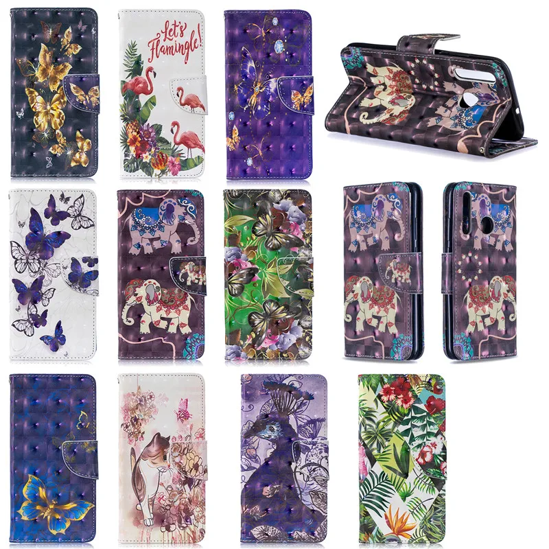 

Luxury Flip Wallet Case For Huawei Honor 10i Case Book Style Wallet Phone Case For Fundas Huawei P Smart Plus 2019 Cover Coque