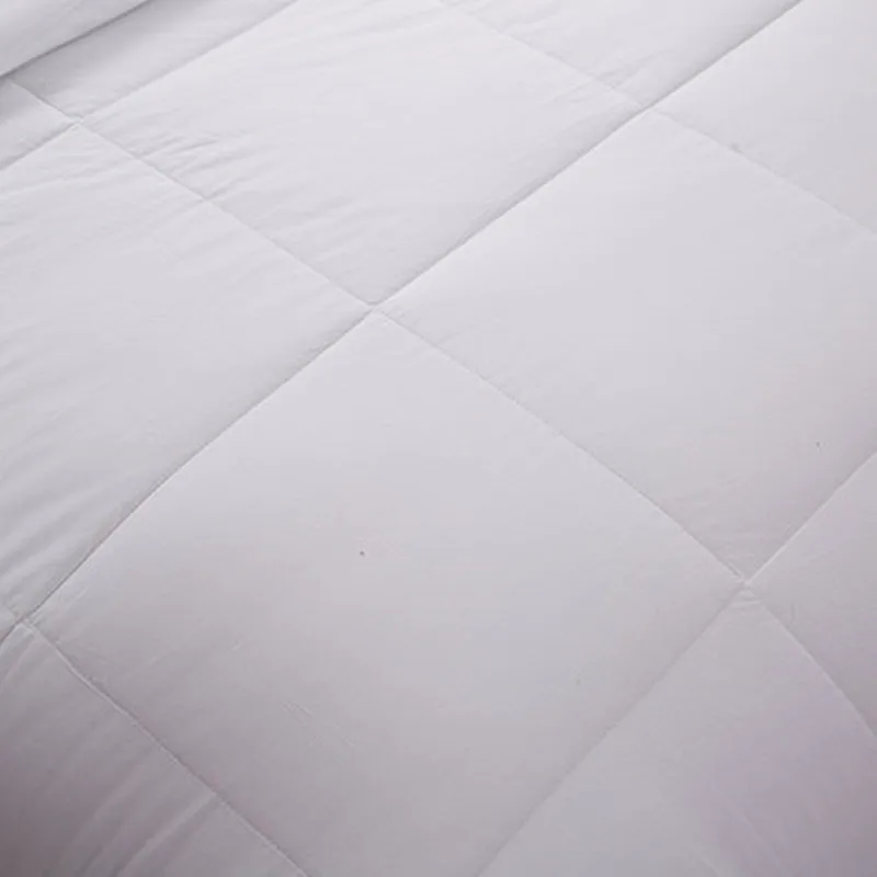 Пуховое альтернативное одеяло(белое, королевское)-всесезонное одеяло-плюшевое силиконизированное одеяло с наполнителем из волокнистого волокна, вставка-коробка прошитая