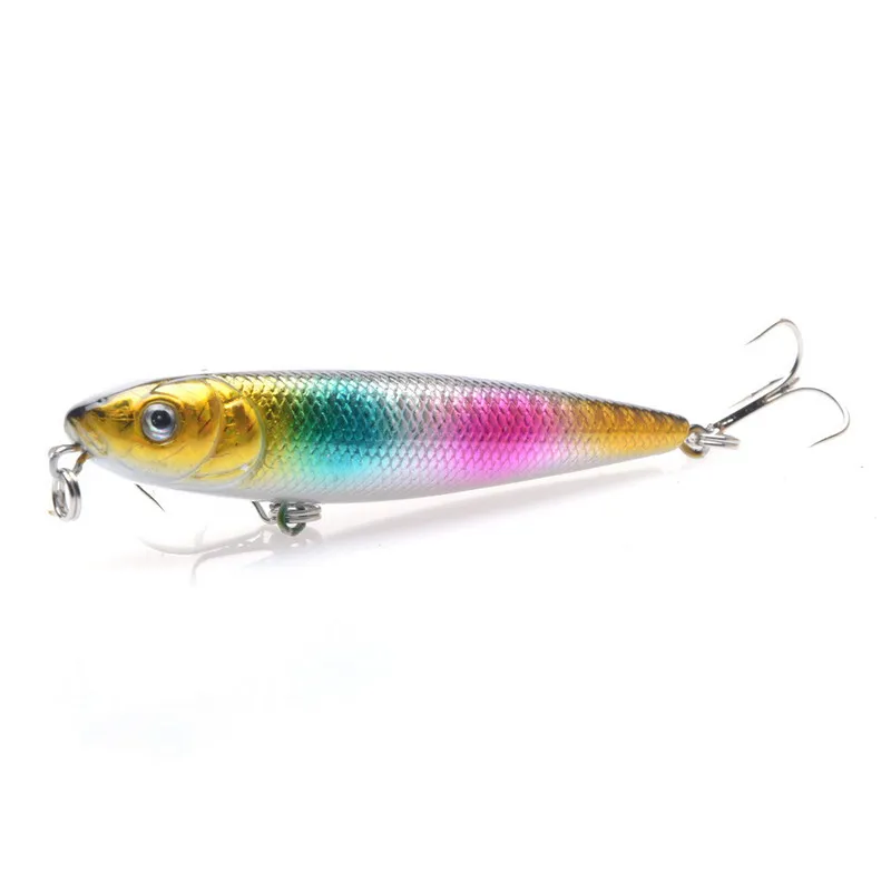 

1Pcs Fishing Lure Wobbler Pencil Lure 8cm 8.6g Hard Bait ABS Construction Artificial Plastic Isca Pesca Crankbait Fishing Tackle