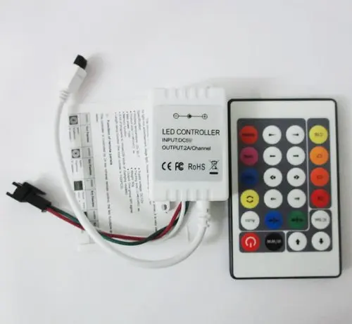 Легко контроллер 24key DC12V WS2811 LED pixel 231 изменения пульт дистанционного управления