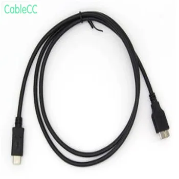 

10PCS/ USB3.1 Type-C to micro B USB3.0 data cable 12-inch MacBook connection mobile hard drive mobile phone data cable