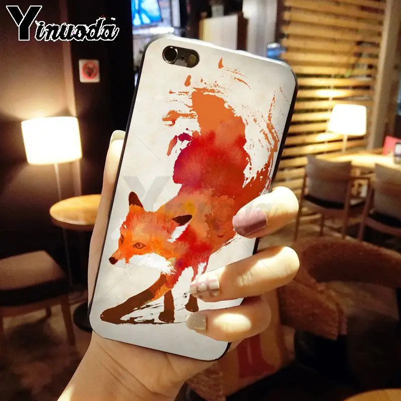 catoon cute lovely fox animal