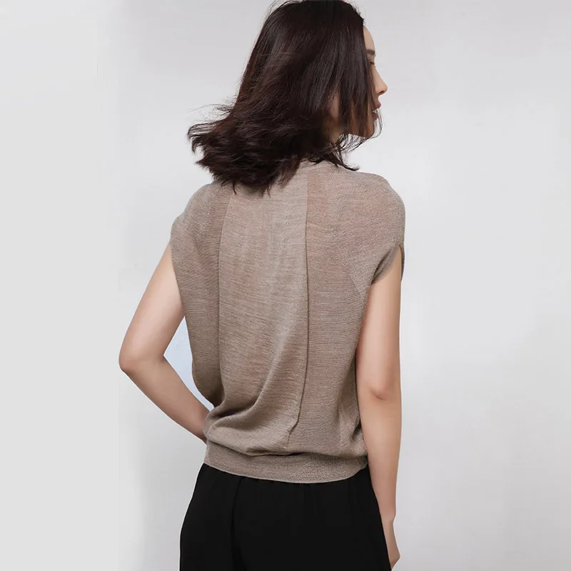 Wool Soft Elastic Sweaters and Pullovers Turtleneck Short Sleeve Spring Autumn Women Cashmere Sweater Female Brand Jumpers Wool Soft Elastic Sweaters and Pullovers Turtleneck Short Sleeve Spring Autumn Women Cashmere Sweater Female Brand Jumpers