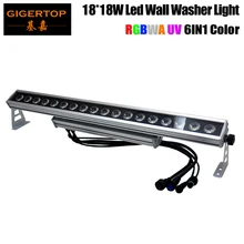 Высокое качество 220 Вт светодиодный настенный светильник с новой уникальной технологией рассеивания 6/10 DMX Каналы 90 V-240 вольтов китайский Tyanshine RGBWA УФ 6IN1 Цвет 25 градусов объектив Водонепроницаемый