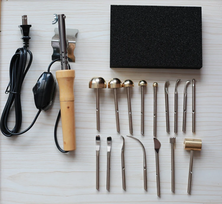 

Fabric Flower Making Tools set, 16 heads+Soldering iron with power control, fabric flower maker