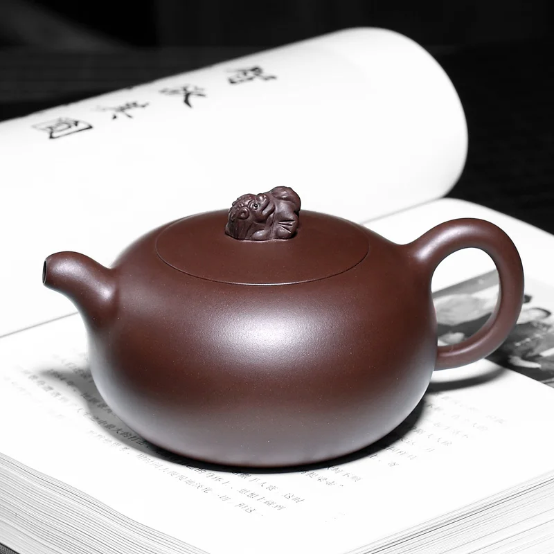 

TaoYuan 】 yixing recommended pure manual look authentic teapot with a suit of household famous xin-sheng li