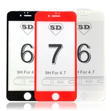 5D изогнутая Защитная пленка для экрана iPhone 8 X Plus Edge